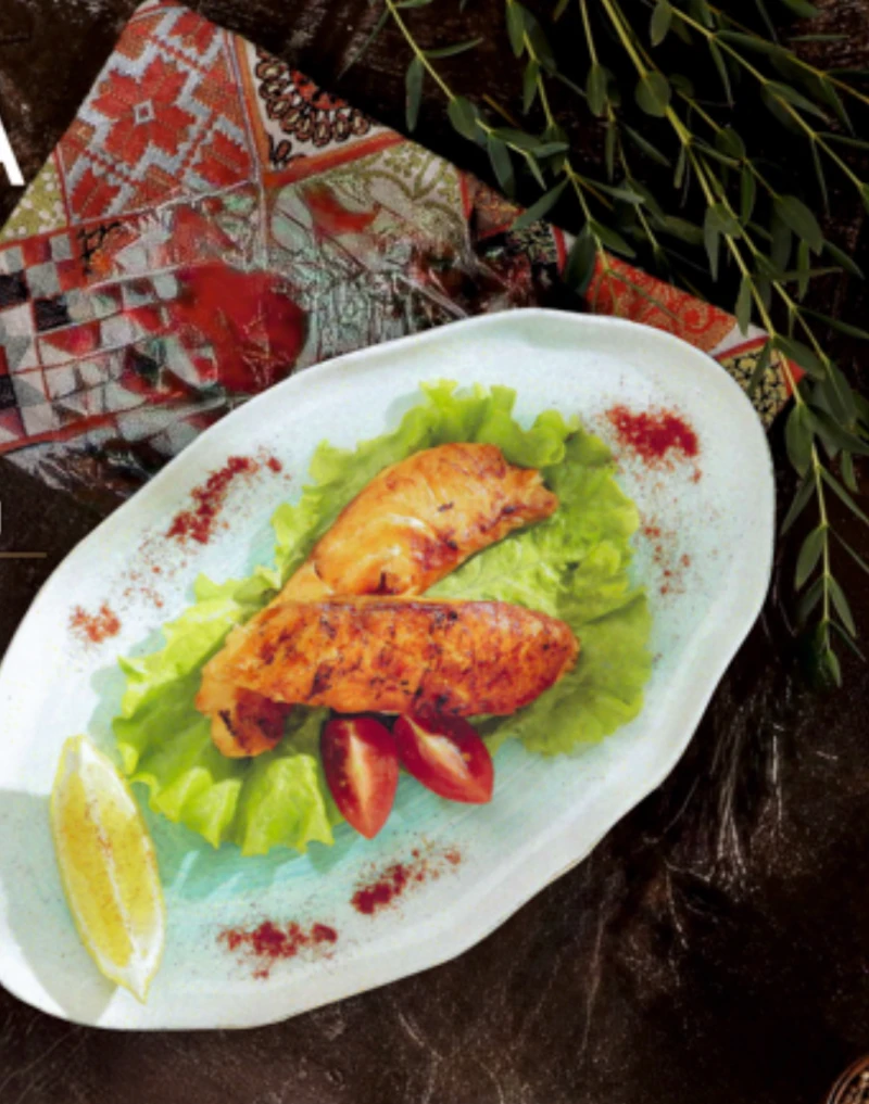 Стейк лосося