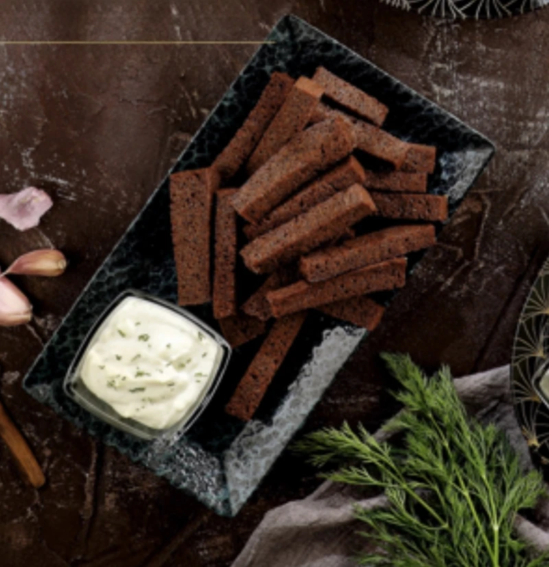 Гренки бородинские