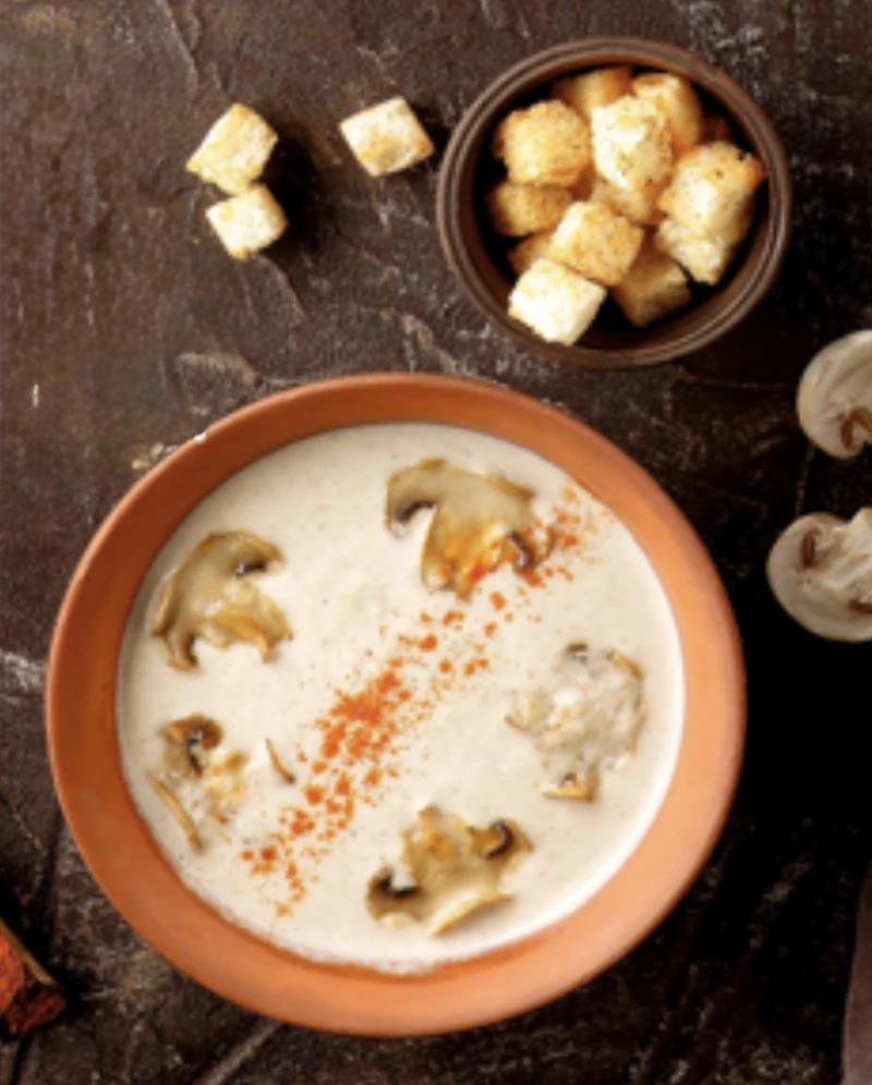 Грибной крем суп