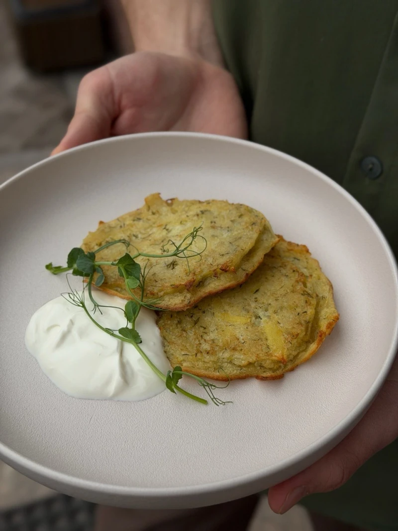 Драники с сметаной 200гр