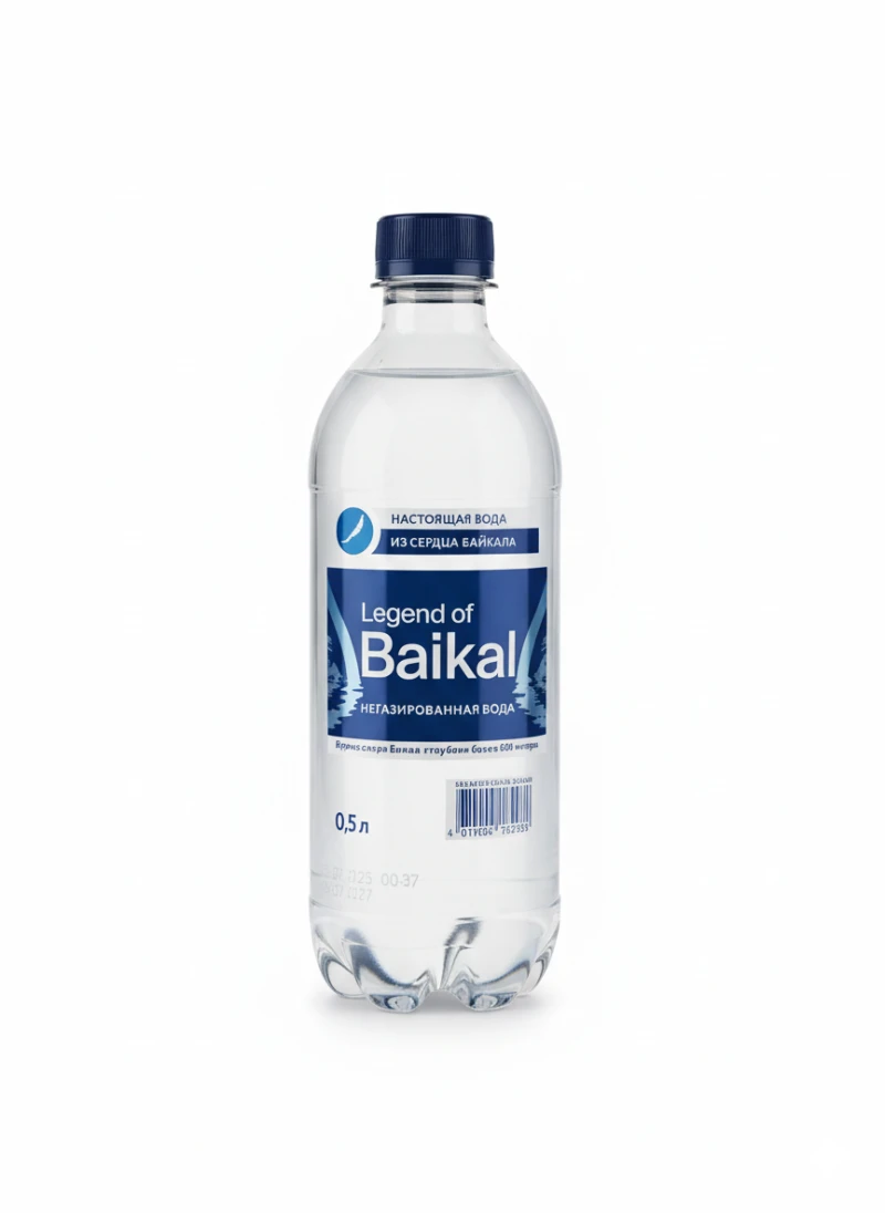 Негазированная вода Legend of Baikal (500 мл.)