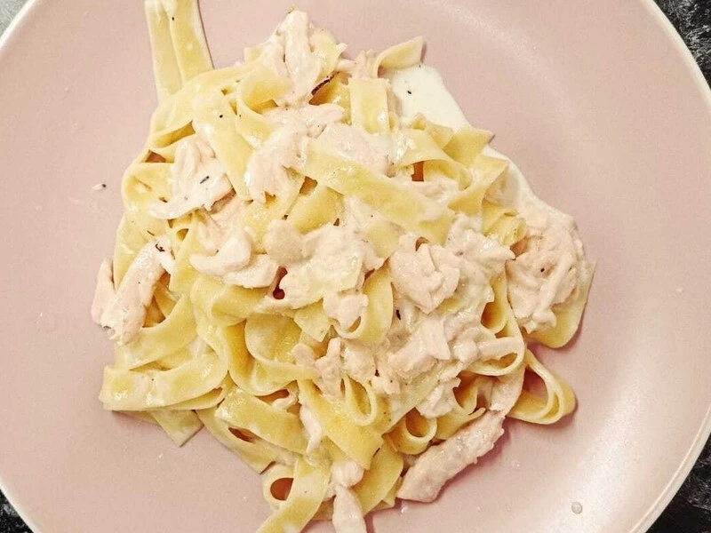 2=1 Феттучини с лососем