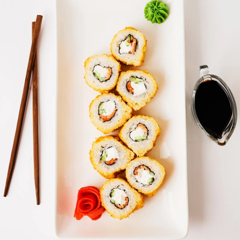 Сяке темпура