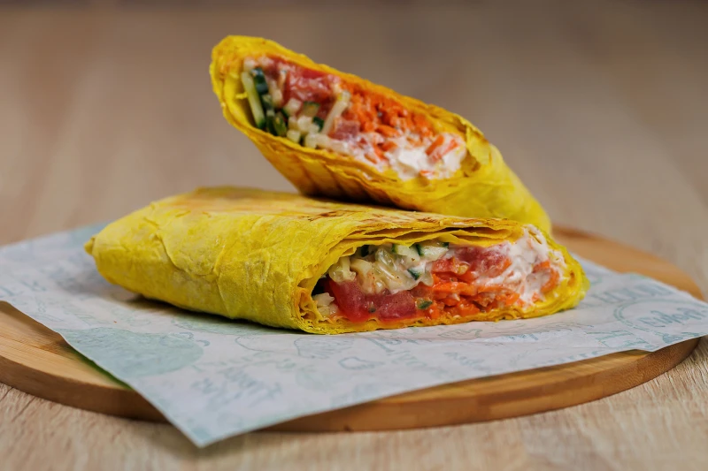 Шаурма сырная вегета