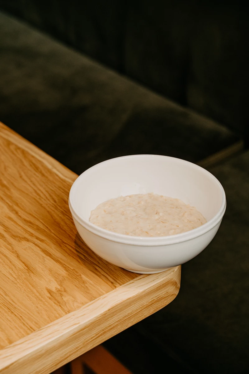 Каша овсяная на молоке