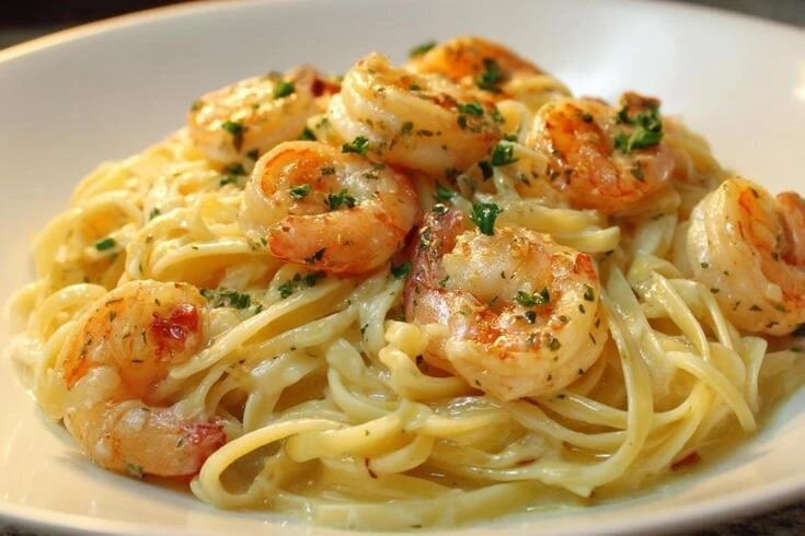 ПАСТА С КРЕВЕТКАМИ