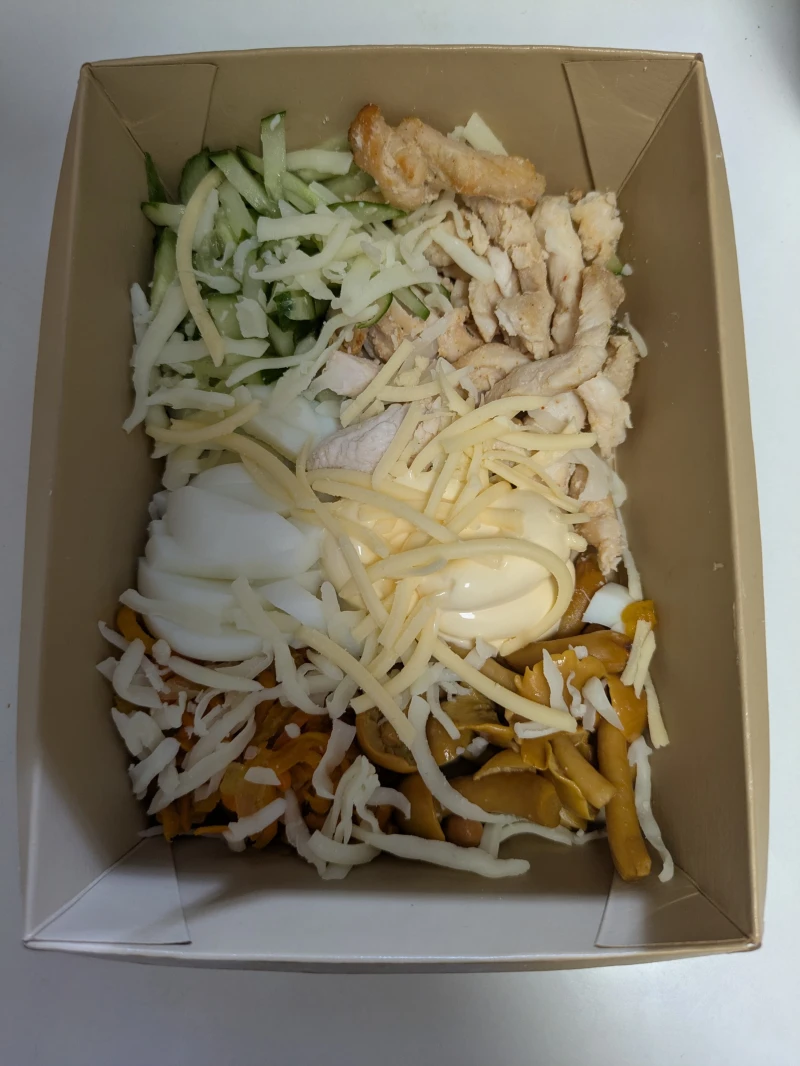 САЛАТ С ОПЯТАМИ