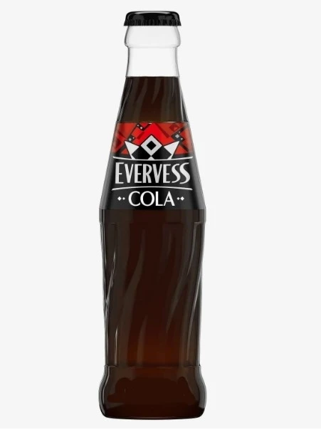 Evervess Cola без сах. стекло (0,25) 