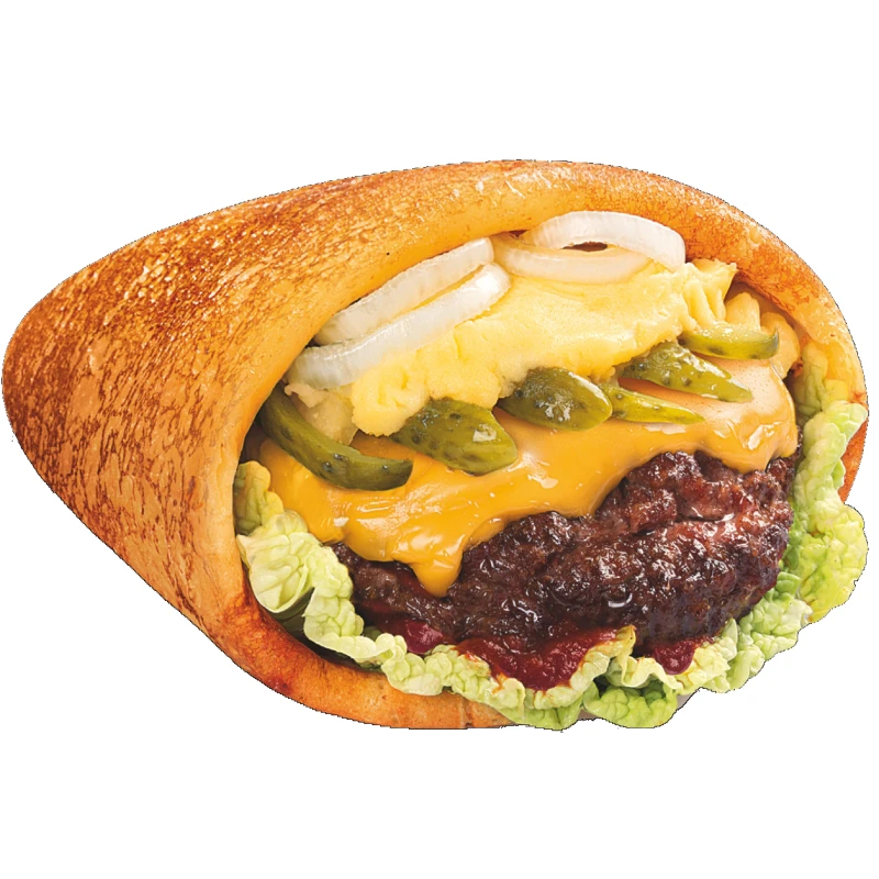 БЛИН БУРГЕР С МРАМОРНОЙ ГОВЯДИНОЙ