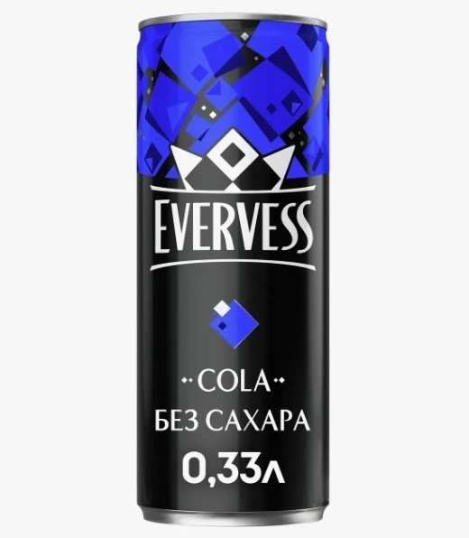 Evervess Cola без сах. (0,33) 