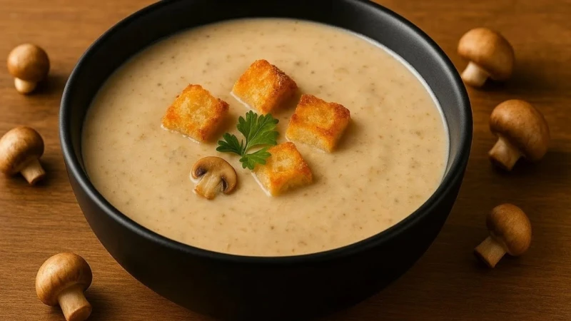 ГРИБНОЙ КРЕМ СУП