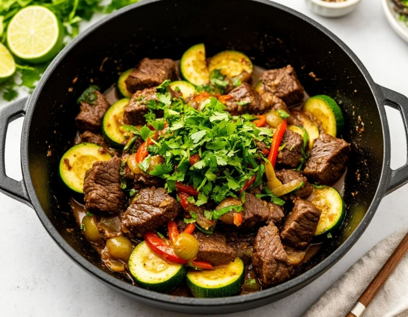 ГОВЯДИНА С КАБАЧКАМИ