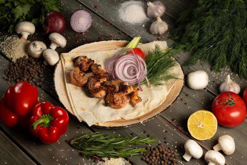 Шашлык из утки 