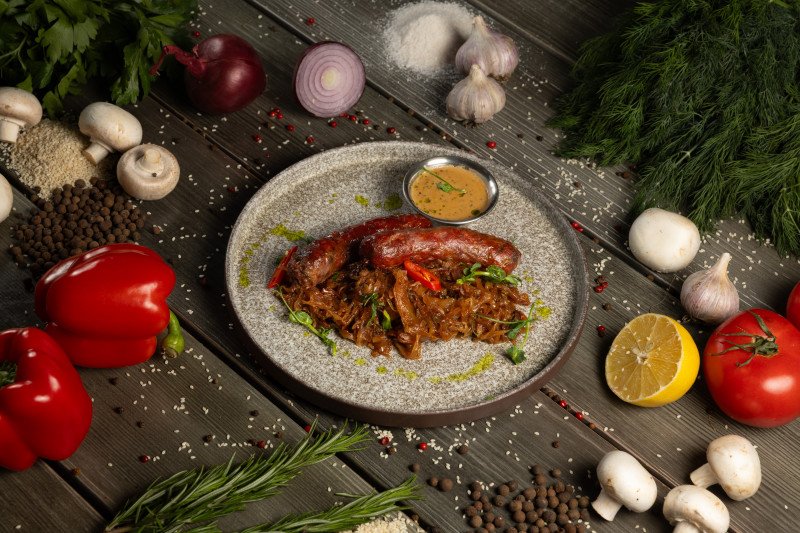 Колбаски из говядины 