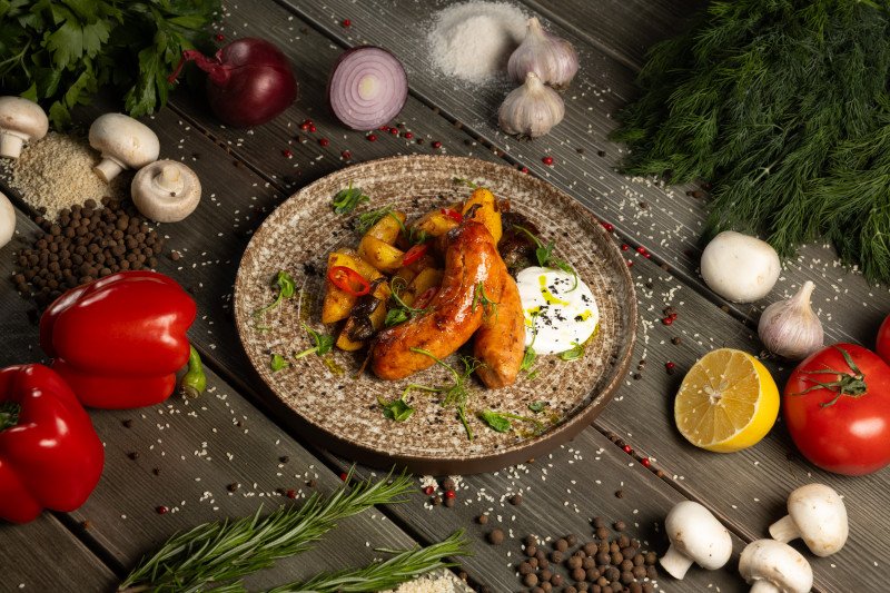 Колбаски свиные 