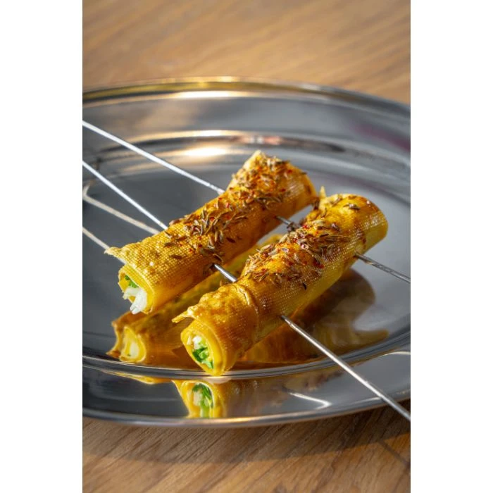 Гандофу жареная с кинзой