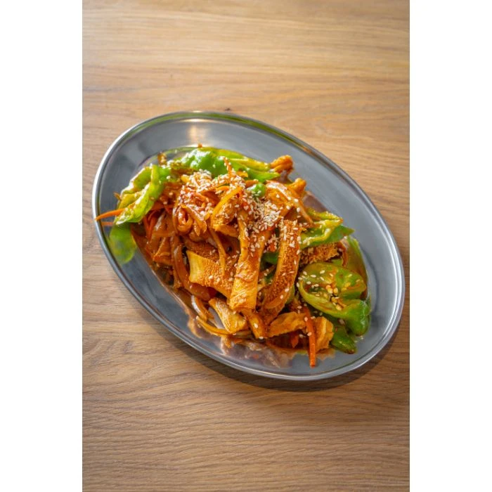 Говяжий желудок с перцем