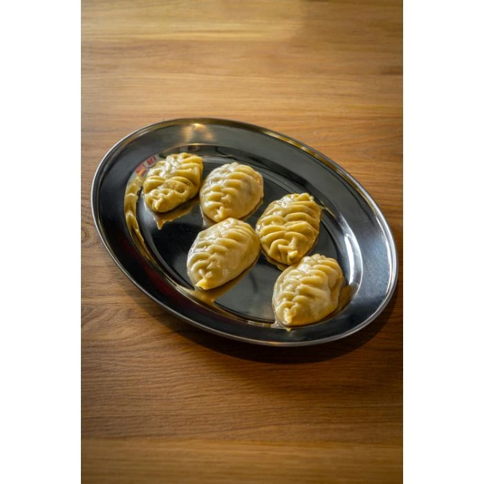 Димсамы с креветкой, Кимчи и свининой