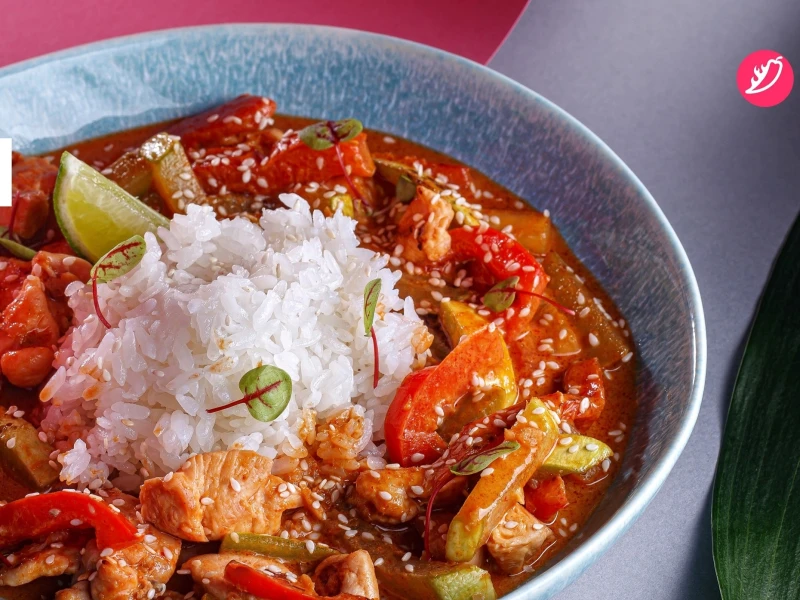 Чикен Том Ям (острое)