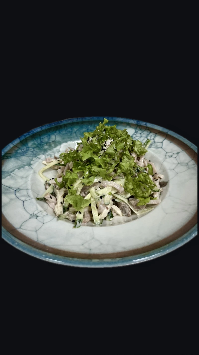 Салат Мясная тройка 