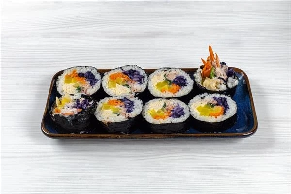 Кимпаб с тунцом и овощами 450гр.порц.