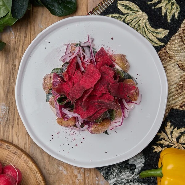 Салат с бастурмой