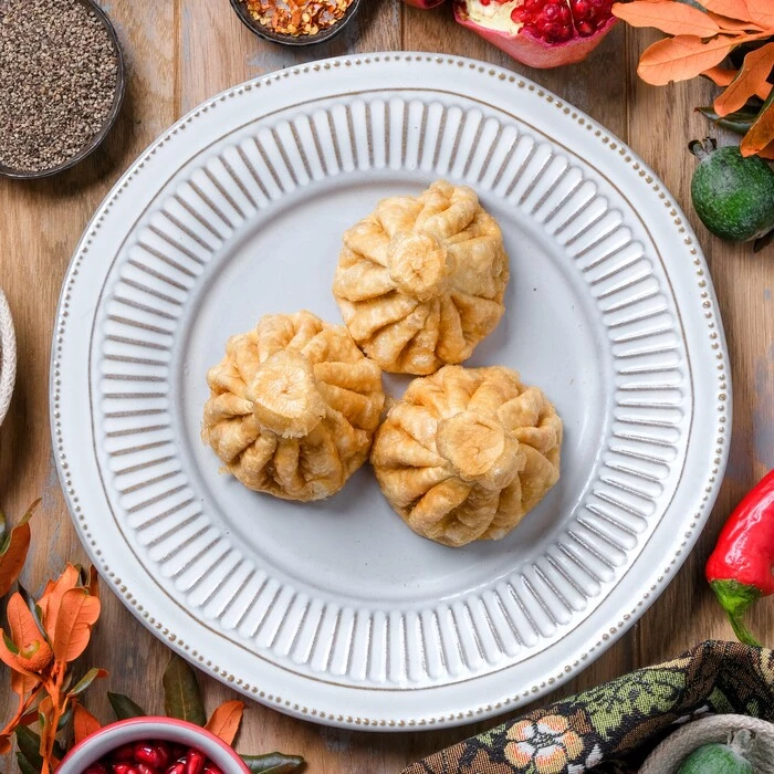 Жареные хинкали телятина