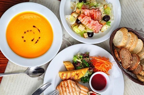 Комбо №1 /ФаСоль салат, ТомЯм паста/