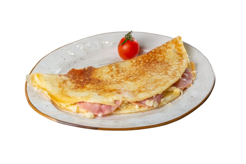 Омлет с ветчиной и сыром