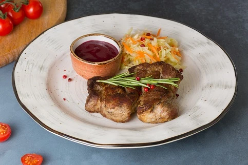 Стейк из свиной шеи