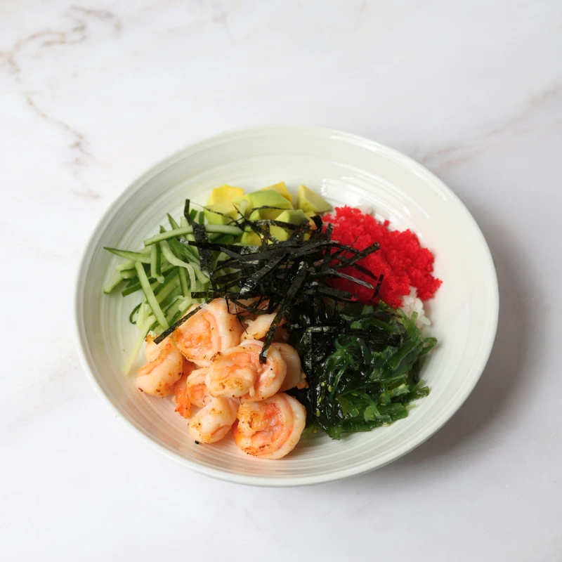 ♥ Поке с тигровыми креветками - MOGU 