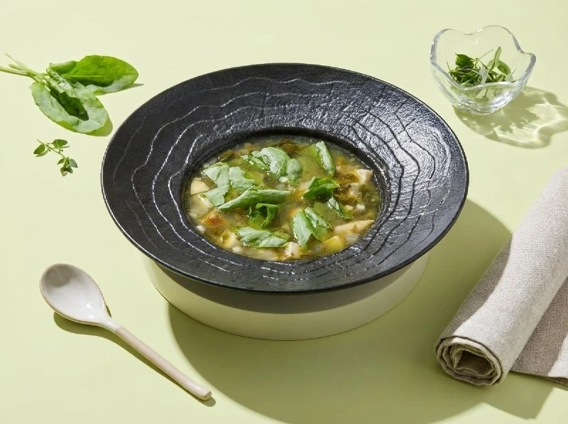 Грибная похлебка с перловкой