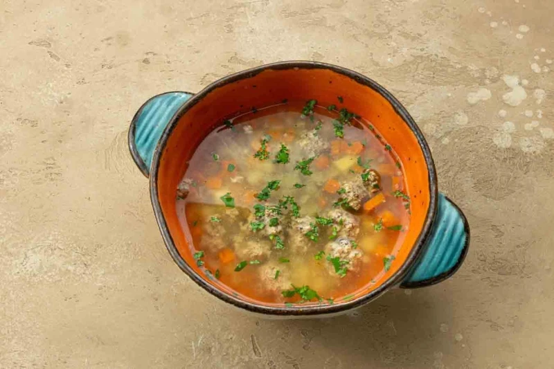 Супчик с фрикадельками