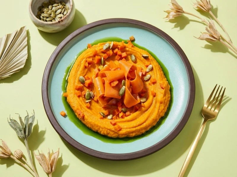 Морковный хумус