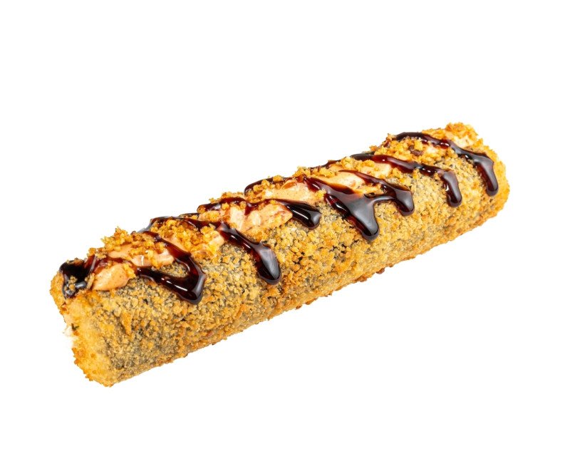 Хот ролл с лососем