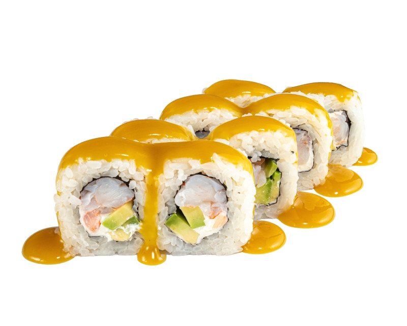 Креветка с манго