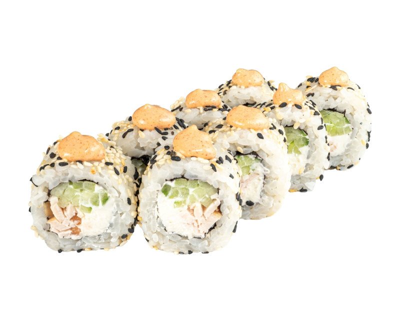 С копченым цыпленком