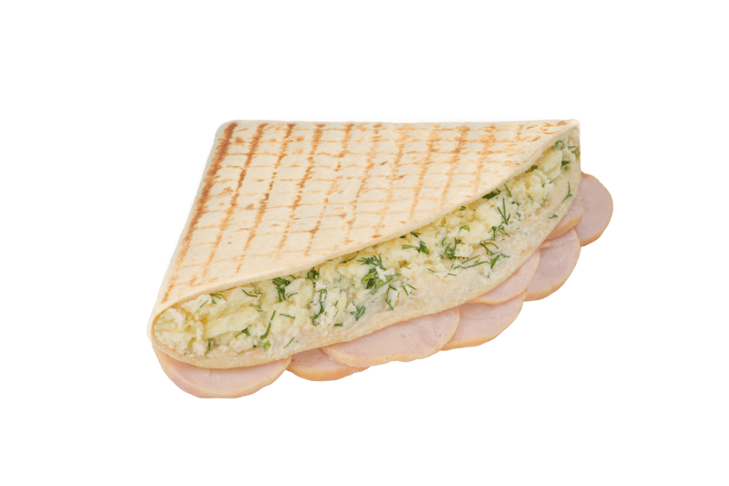 Кесадия с ветчиной и сыром