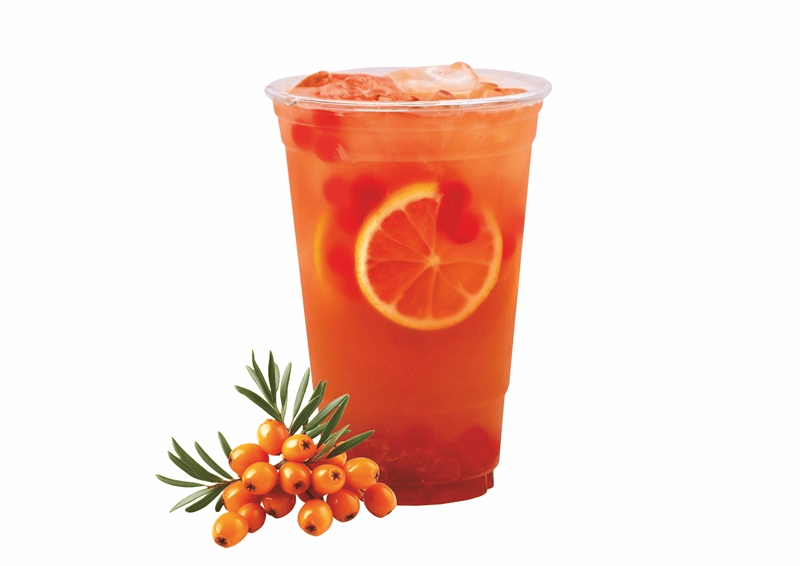 Фруктовый чай Облепиха-Имбирь