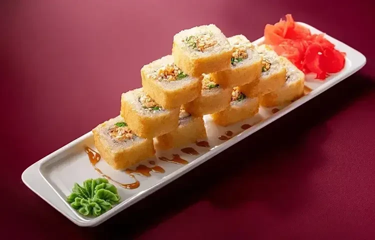 Лосось-гриль темпура