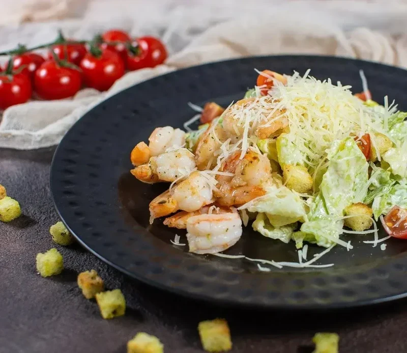 Цезарь с креветками