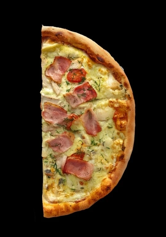 Пицца курица с беконом 