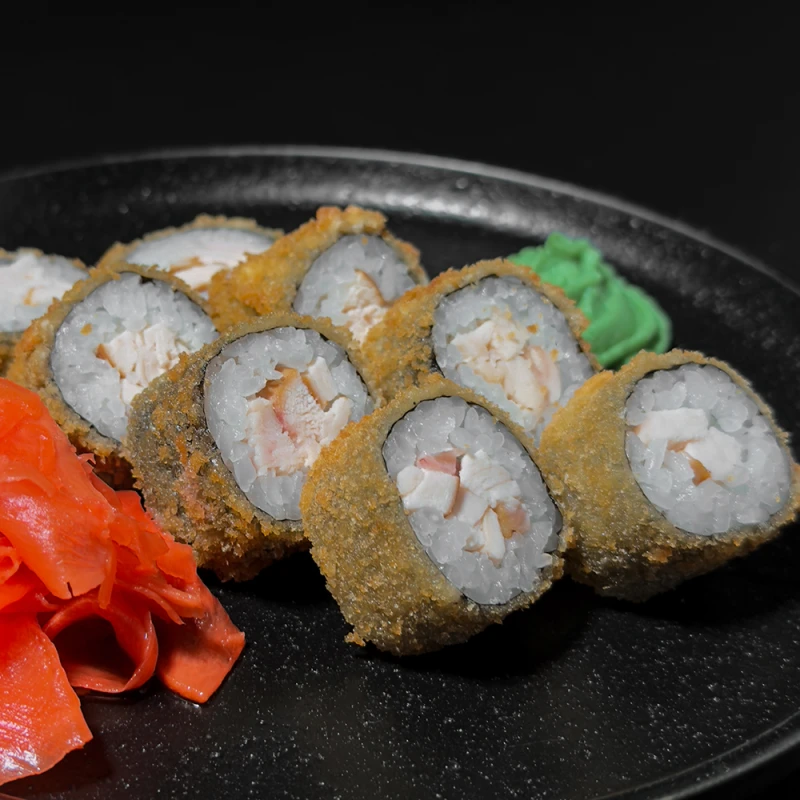 Горячие Маки с копченой курицей