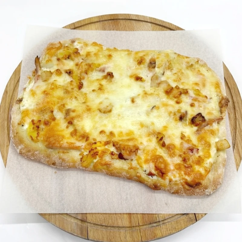 Римская пицца Курица с ананасами