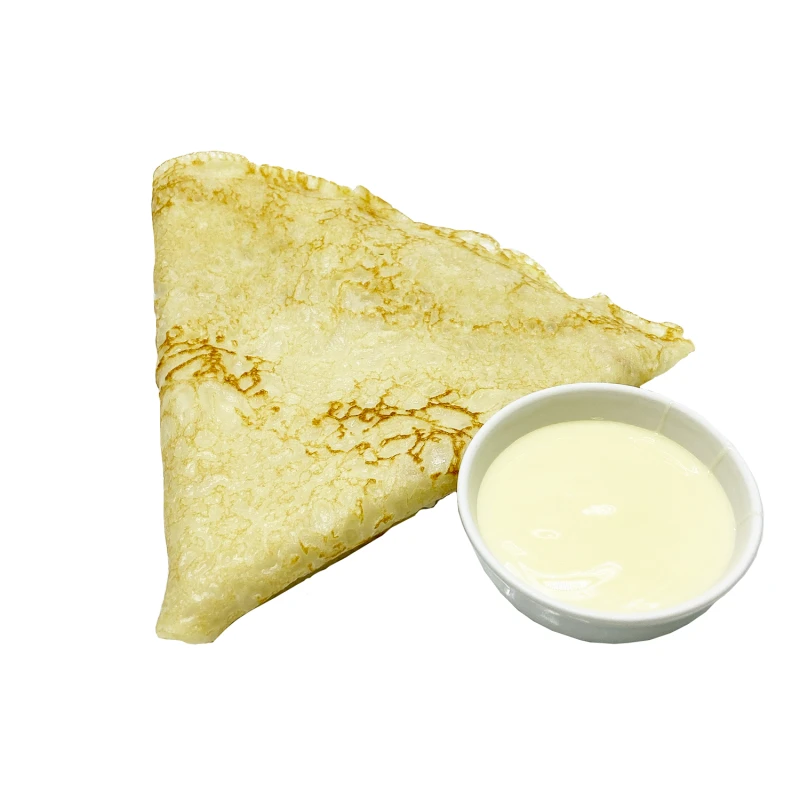 Со сгущеным молоком (блинчик)