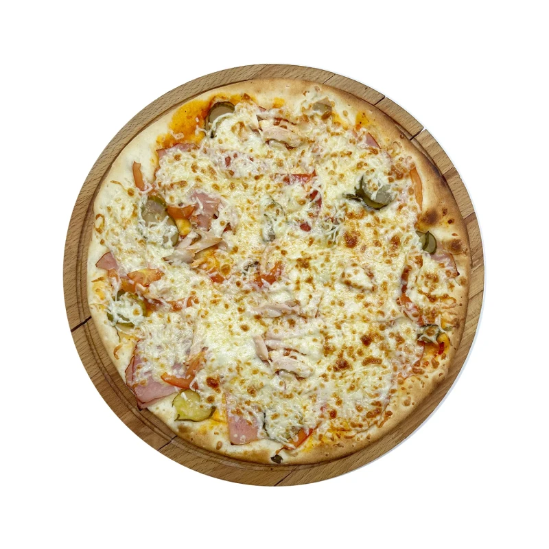 Курица с беконом пицца 