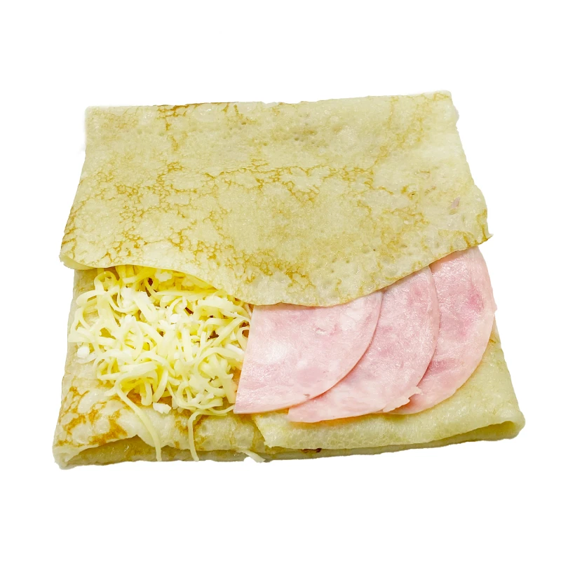 С ветчиной и сыром (блинчик)