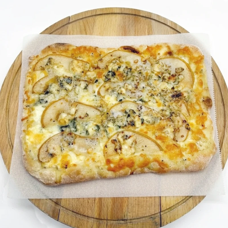 Римская пицца Груша горгонзола 