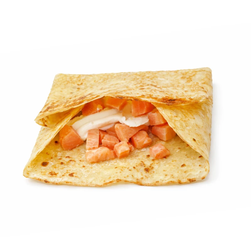 С лососем и творожным сыром