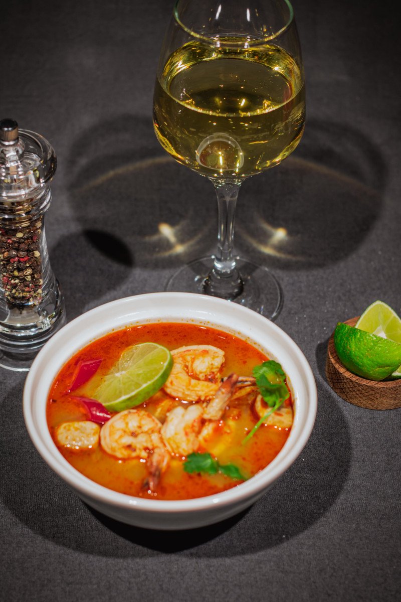 Суп Том-Ям с креветками